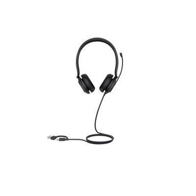 YEALINK UH35 DUAL UC USB-C/A TEAMS UYUMLU ÇİFT TARAFLI TAÇLI KULAKLIK