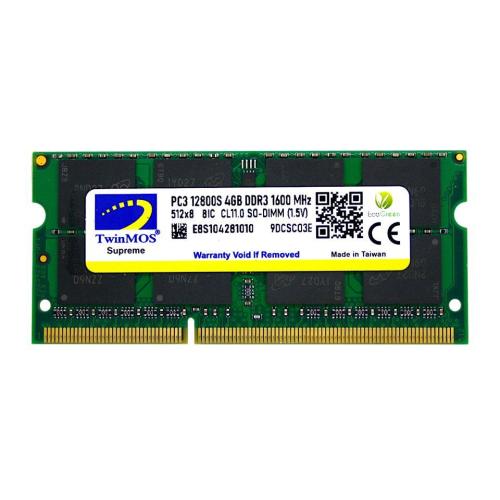 4 GB DDR3 1600 TWINMOS 1.5 NB MDD34GB1600N