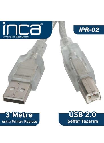 INCA IPR-02 3MT USB 2.0 YAZICI KABLOSU