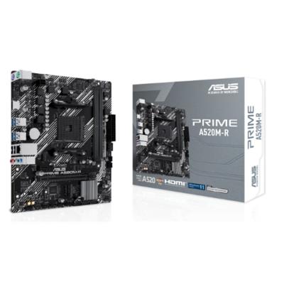 ASUS PRIME A520M-R DDR4 5100MHZ 1XHDMI 1XM.2 USB2.0 MATX AM4 (AMD AM4 5000/4000 /3000 SERİLERİ İLE UYUMLU)